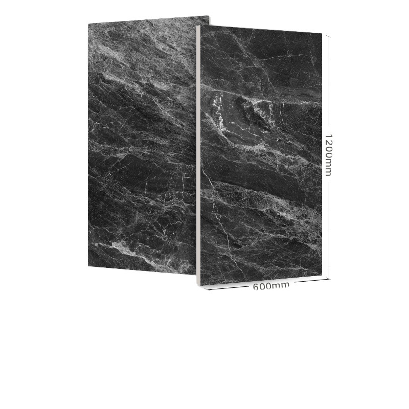 Steen imitatie textuur gepolijste geglazuurde porseleinen vloer en wand tegels met 600x1200mm grootte