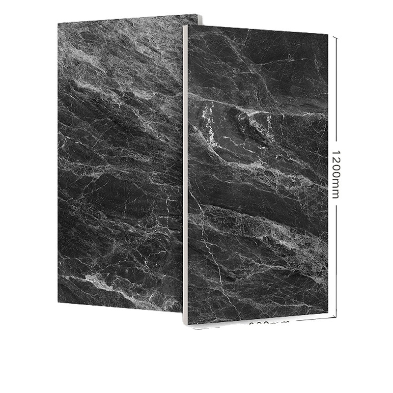 12 mm gepolijste afwerking Steen Imitatie Textuur Moderne marmeren tegels voor binnenkamers ((D5-L18709)