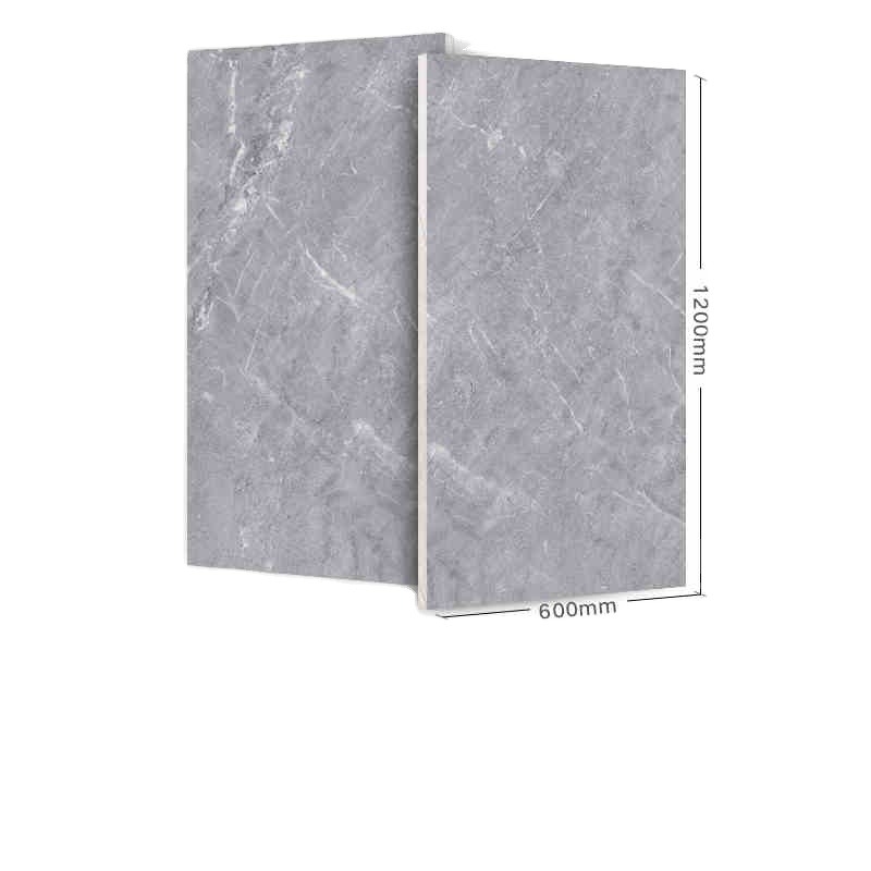 600X1200mm Moderne stenen imitatie Grijze geglazuurde porseleinen tegels voor binnen- en buitenruimte