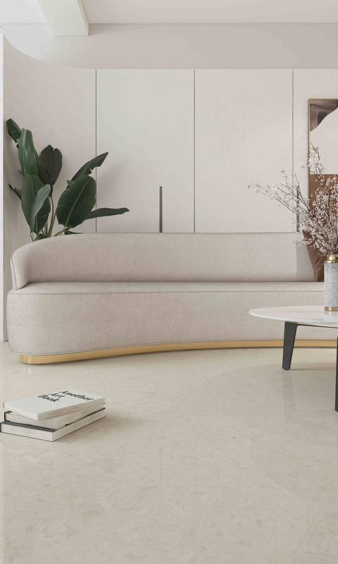Grote witte porseleinen keramische wandvloertegels Moderne Matt Stone Textuur 600X1200mm