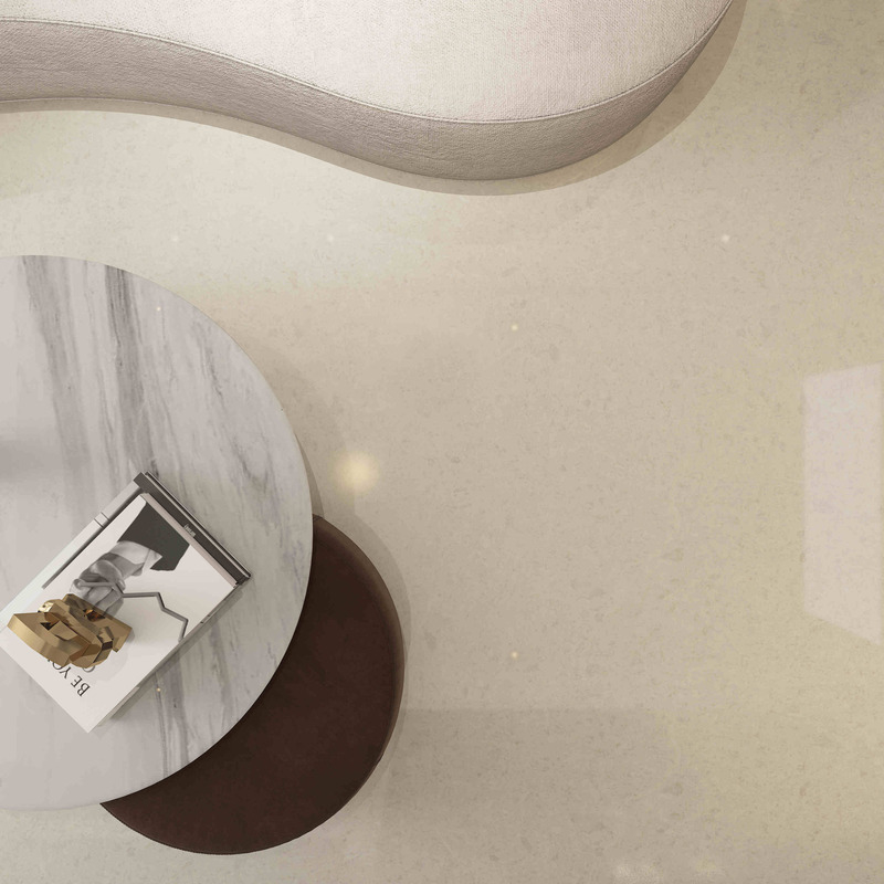 Grote witte porseleinen keramische wandvloertegels Moderne Matt Stone Textuur 600X1200mm