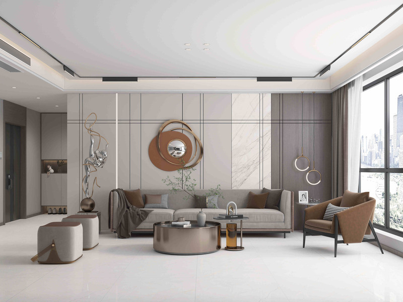 800x800mm Steen Look Moderne porseleinen tegels voor vloerwand decoratie